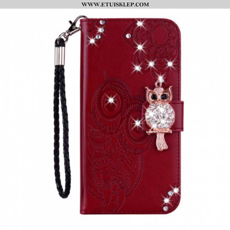 Etui Folio do Samsung Galaxy A52 4G / A52 5G / A52s 5G Sowa Mandala I Urok